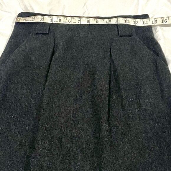 Vintage Bugatchi Linea Donna Classica wool and polyester skirt size 4 - Picture 4 of 14